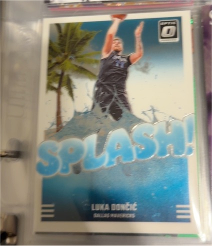 2024-25 Panini Donruss Optic #1 Luka Dončić Splash! — front