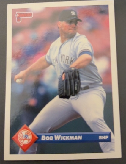1993 Donruss #417 Bob Wickman — front