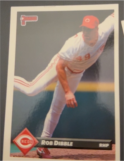 1993 Donruss #322 Rob Dibble — front