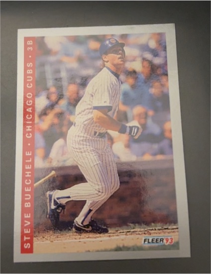1993 Fleer #18 Steve Buechele — front