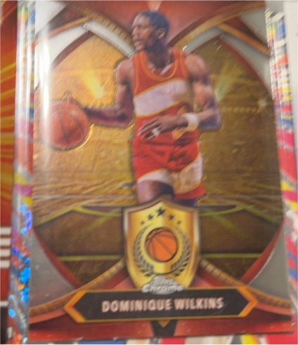 2024-25 Topps Chrome Ball of Duty #BOD-16 Dominique Wilkins — front