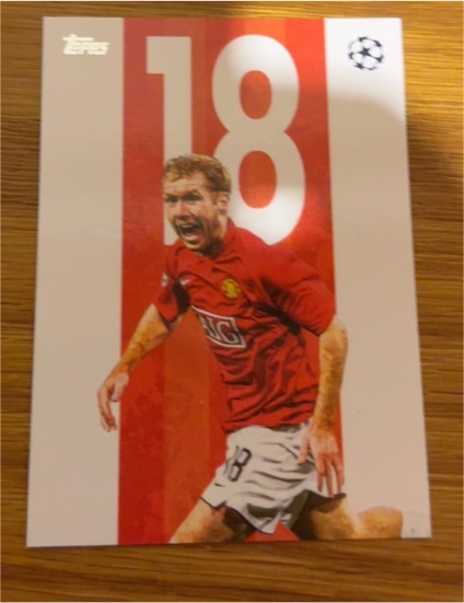 2025-26 Topps UEFA Club Competitions Best of the Best #BB-6 Paul Scholes — front