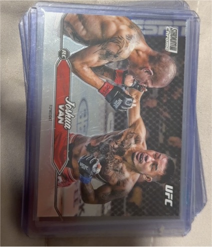 2025 Topps Stadium Club UFC #15 Joshua Van — front