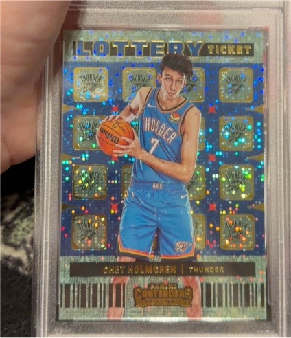 2022-23 Panini Contenders Lottery Ticket #2 Chet Holmgren — front