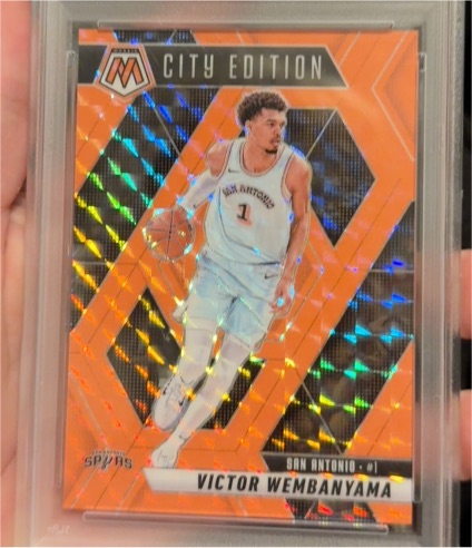 2024-25 Panini Mosaic City Edition #288 Victor Wembanyama — front