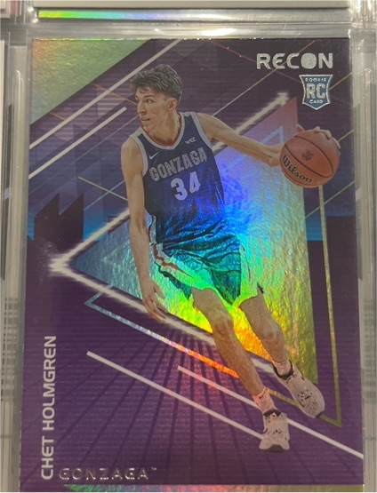 2022 Panini Chronicles Draft Picks Recon #1 Chet Holmgren — front