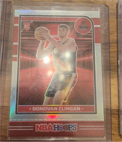 2024-25 Panini NBA Hoops #237 Donovan Clingan — front