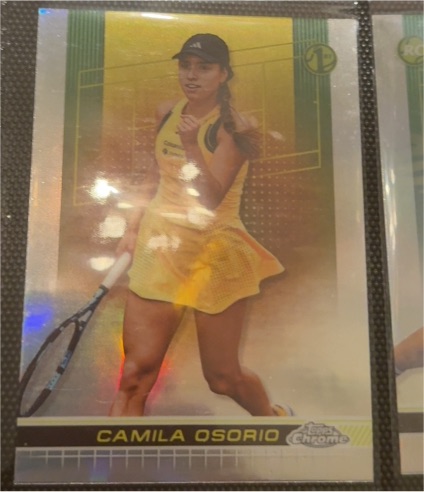 2024 Topps Chrome Tennis #58 Camila Osorio — front