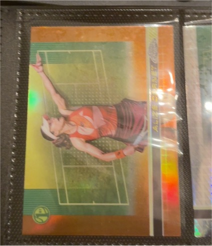 2024 Topps Chrome Tennis #98 Alex de Minaur — front