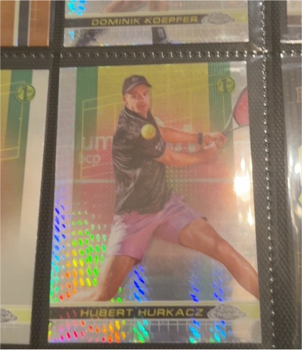 2024 Topps Chrome Tennis #125 Hubert Hurkacz — front