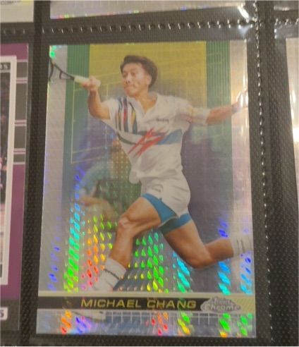 2024 Topps Chrome Tennis #179 Michael Chang — front