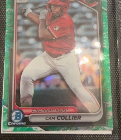 2024 Bowman Chrome #BCP-13 Cam Collier — front