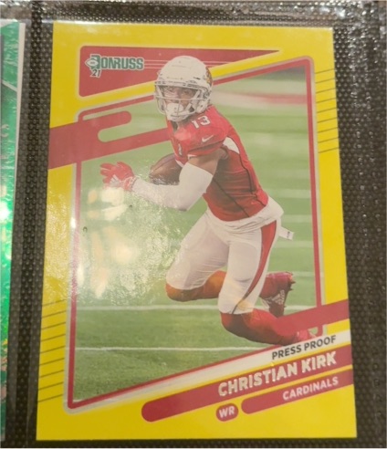 2021 Donruss #194 Christian Kirk — front