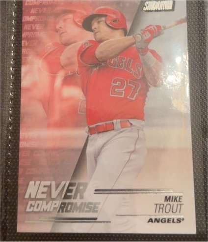 2018 Topps Stadium Club #NC-MT Mike Trout — front