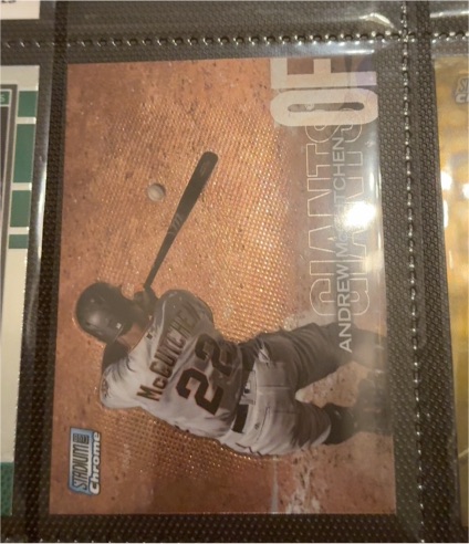 2018 Topps Stadium Club #12 Andrew McCutchen — front