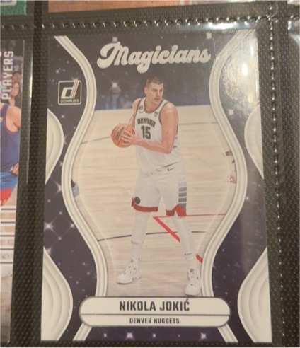 2023-24 Panini Donruss Magicians #7 Nikola Jokic — front