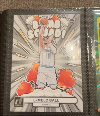 2023-24 Panini Donruss #13 LaMelo Ball Bomb Squad — front