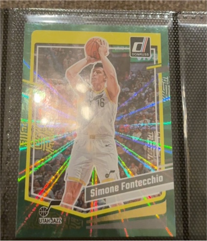 2023-24 Donruss #143 Simone Fontecchio — front