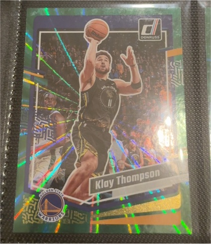 2023-24 Donruss #185 Klay Thompson — front