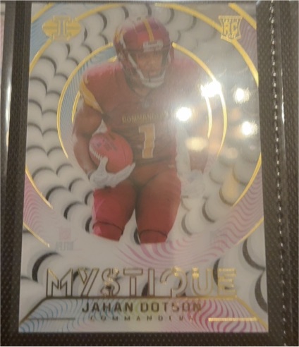 2022 Panini Illusions Mystique #M-11 Jahan Dotson — front