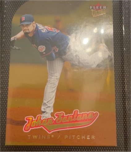 2005 Fleer Ultra #39 Johan Santana — front