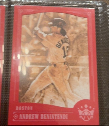 2018 Panini Diamond Kings #81 Andrew Benintendi — front
