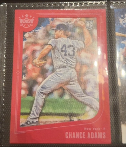 2019 Panini Diamond Kings #98 Chance Adams — front