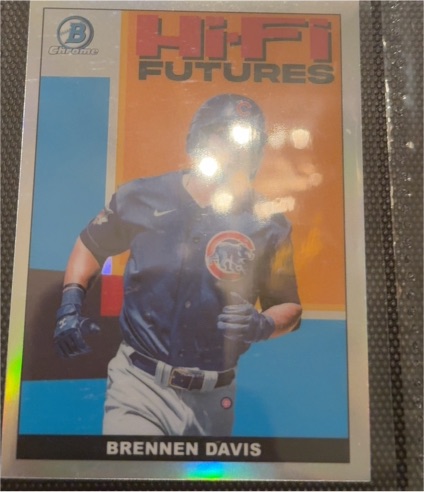 2022 Bowman Chrome Hi-Fi Futures #HIFI-12 Brennen Davis — front