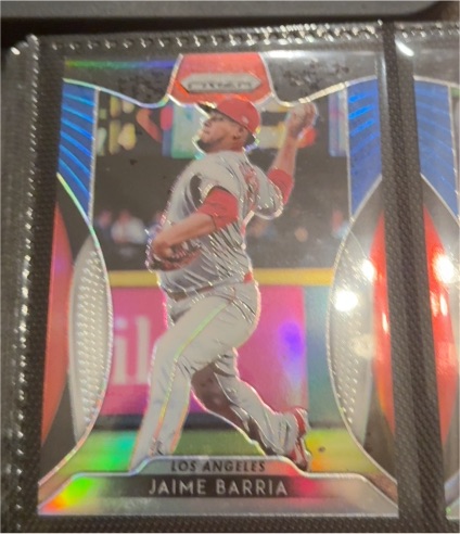 2019 Panini Prizm #41 Jaime Barria — front