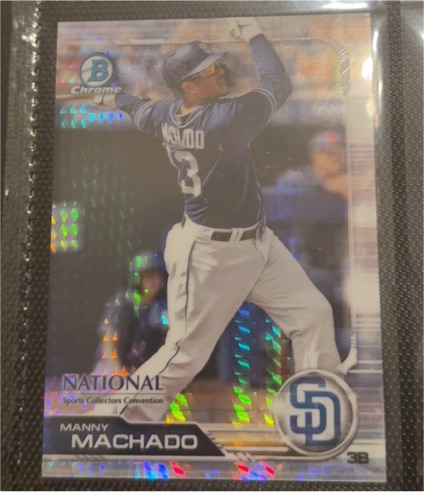 2019 Bowman Chrome #31 Manny Machado — front