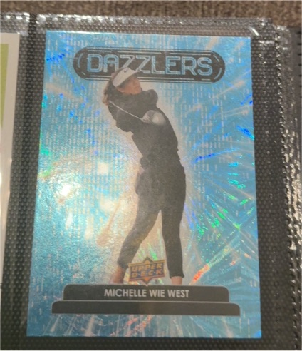 2024 Upper Deck Dazzlers #DZ-21 Michelle Wie West — front