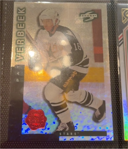 1997-98 Score #124 Pat Verbeek — front