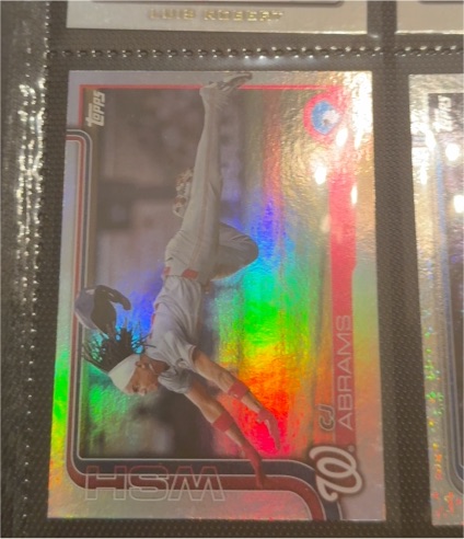 2025 Topps Series 1 #122 CJ Abrams — front