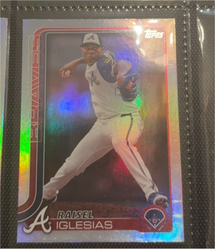 2025 Topps Series 1 #304 Raisel Iglesias — front