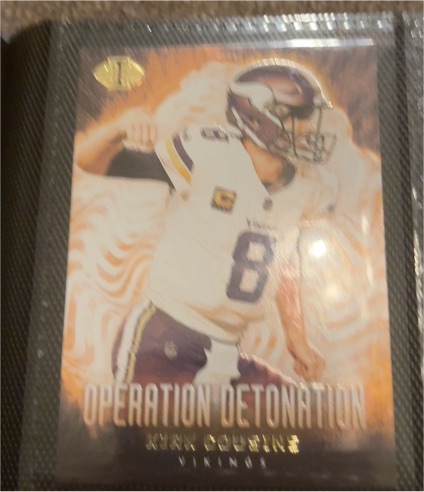 2023 Panini Illusions #10 Kirk Cousins Operation Detonation — front