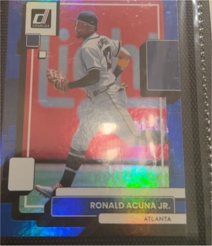 2022 Donruss #121 Ronald Acuna Jr. — front
