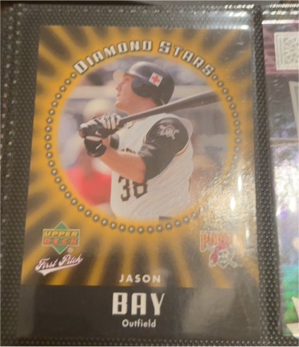 2006 Upper Deck First Pitch Diamond Stars #DS-26 Jason Bay — front