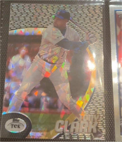 1998 Topps Tek #58 Tony Clark — front