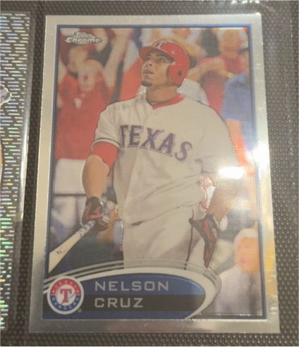 2012 Topps Chrome #57 Nelson Cruz — front