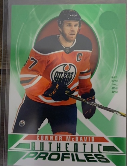 2020-21 Upper Deck SP Authentic Profiles #AP-1 Connor McDavid — front