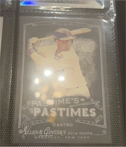 2014 Topps Allen & Ginter's Pastime's Pastimes #PP-SC Starlin Castro — front