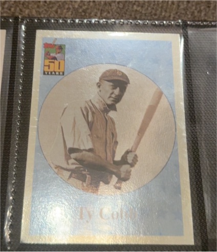 2001 Topps Before There Was Topps #BT5 Ty Cobb — front