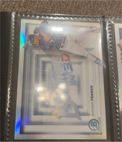 2022 Bowman Chrome #B3D-1 Wander Franco Bowman In 3D Rookie Card — front
