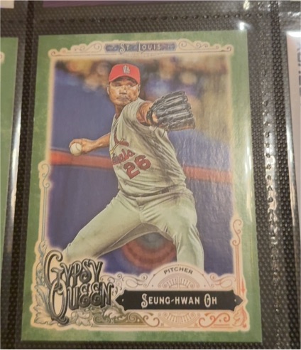 2017 Topps Gypsy Queen #133 Seung-hwan Oh — front