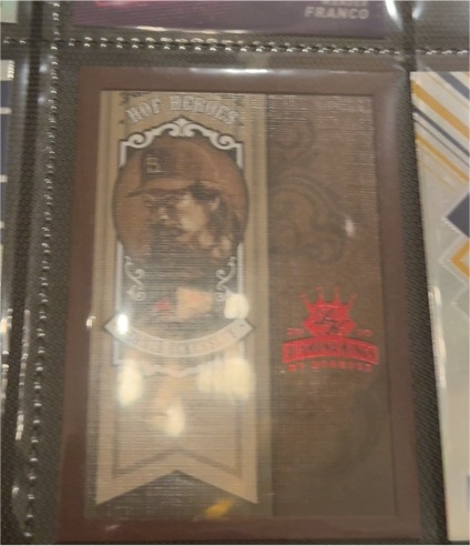 2005 Donruss Diamond Kings HOF Heroes Framed Red Insert #HH-42 Robin Roberts — front