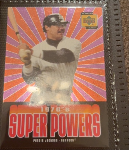 2001 Upper Deck Decade 1970's #SP1 Reggie Jackson 1970's Super Powers — front