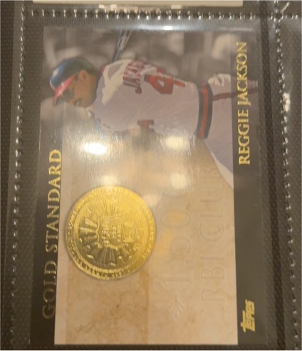 2012 Topps Gold Standard #GS-34 Reggie Jackson — front