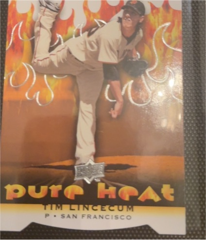 2010 Upper Deck Pure Heat #PH-14 Tim Lincecum — front