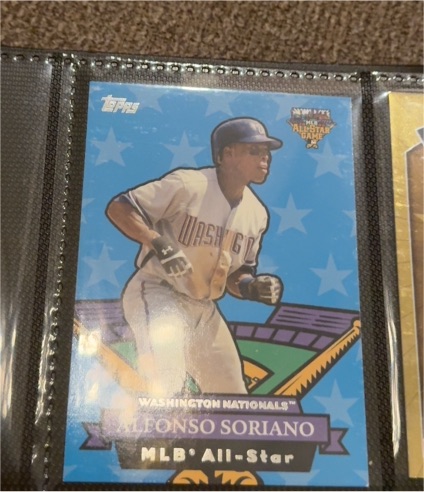 2007 Topps All-Stars #AS1 Alfonso Soriano — front