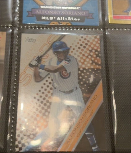 2007 Topps Stars #TS2 Alfonso Soriano — front